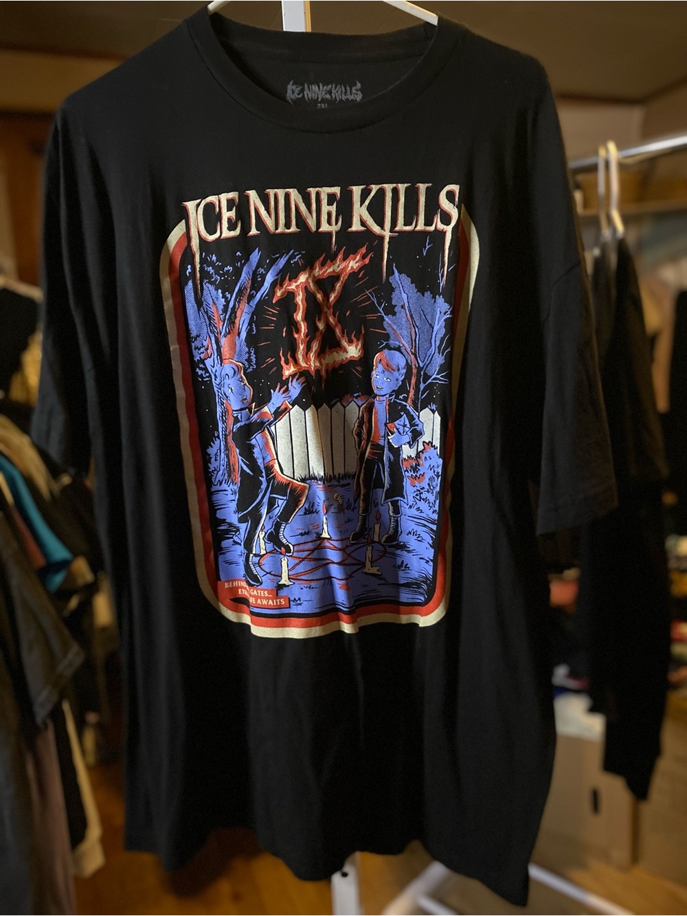 Ice Nine Kills Black Short-Sleeve Graphic Tee